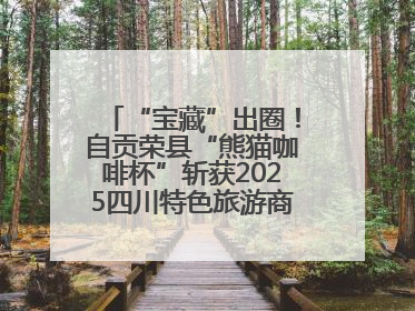 “宝藏”出圈！自贡荣县“熊猫咖啡杯”斩获2025四川特色旅游商品大赛铜奖