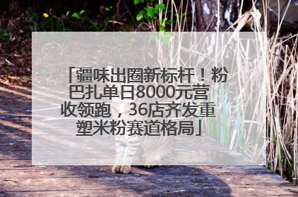 疆味出圈新标杆！粉巴扎单日8000元营收领跑，36店齐发重塑米粉赛道格局