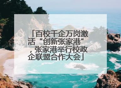 百校千企万岗激活“创新张家港”，张家港举行校政企联盟合作大会