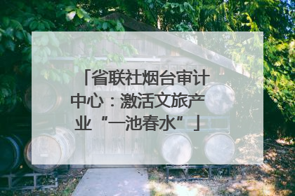省联社烟台审计中心：激活文旅产业“一池春水”