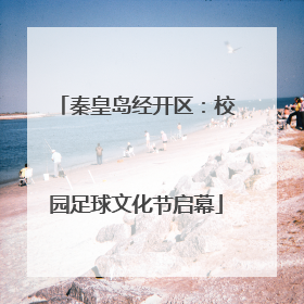 秦皇岛经开区：校园足球文化节启幕