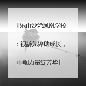 乐山沙湾凤凰学校：银龄先锋助成长，巾帼力量绽芳华