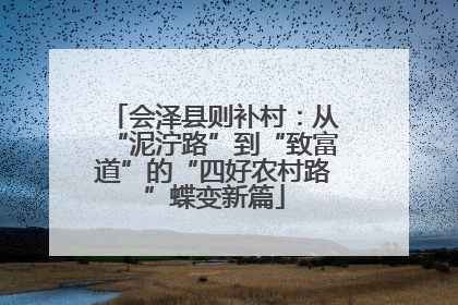 会泽县则补村：从“泥泞路”到“致富道”的“四好农村路”蝶变新篇