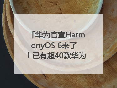 华为官宣HarmonyOS 6来了！已有超40款华为终端搭载鸿蒙5，开发者突破800万