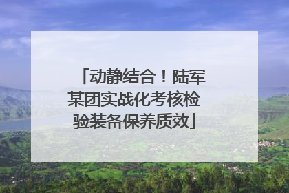 动静结合！陆军某团实战化考核检验装备保养质效