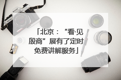 北京：“看·见殷商”展有了定时免费讲解服务