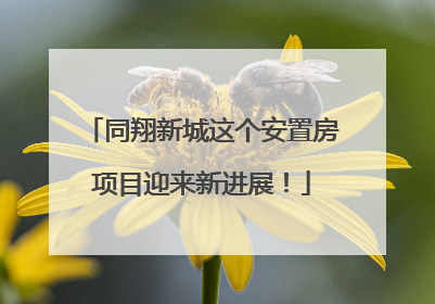 同翔新城这个安置房项目迎来新进展！