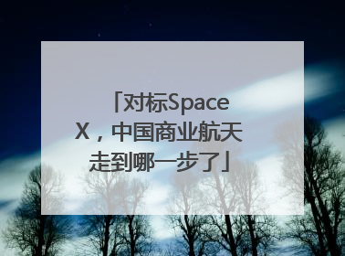 对标SpaceX，中国商业航天走到哪一步了
