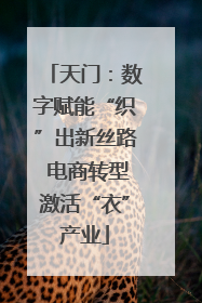 天门：数字赋能“织”出新丝路 电商转型激活“衣”产业