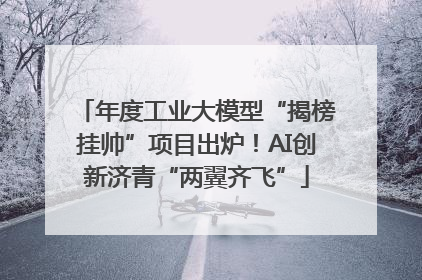 年度工业大模型“揭榜挂帅”项目出炉！AI创新济青“两翼齐飞”