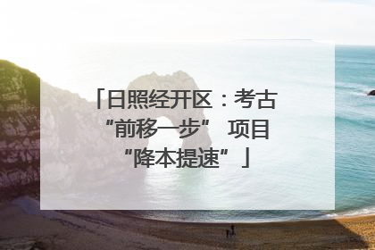 日照经开区：考古“前移一步” 项目“降本提速”