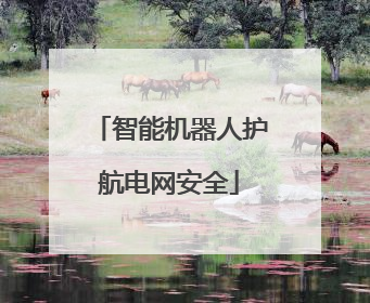 智能机器人护航电网安全