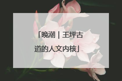 晚潮｜王坪古道的人文内核