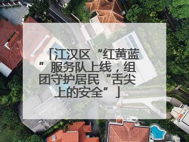 江汉区“红黄蓝”服务队上线，组团守护居民“舌尖上的安全”