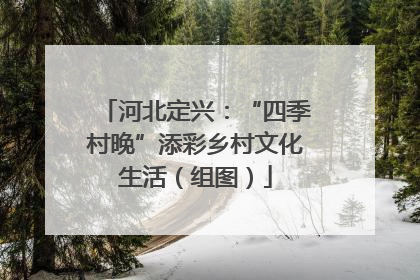 河北定兴：“四季村晚”添彩乡村文化生活（组图）