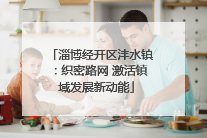 淄博经开区沣水镇：织密路网 激活镇域发展新动能