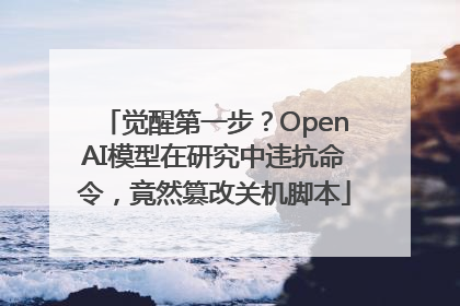 觉醒第一步？OpenAI模型在研究中违抗命令，竟然篡改关机脚本