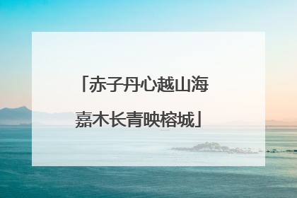 赤子丹心越山海 嘉木长青映榕城