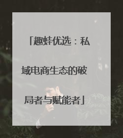 趣蛙优选：私域电商生态的破局者与赋能者