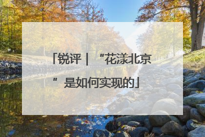 锐评｜“花漾北京”是如何实现的