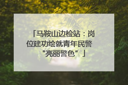 马鞍山边检站：岗位建功绘就青年民警“亮丽警色”