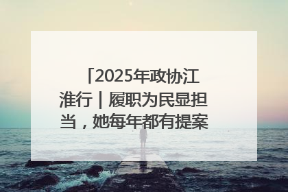 2025年政协江淮行｜履职为民显担当，她每年都有提案被评为“优秀”