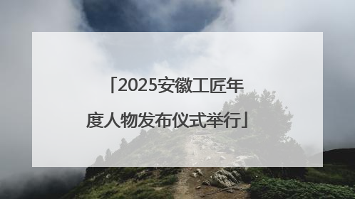 2025安徽工匠年度人物发布仪式举行