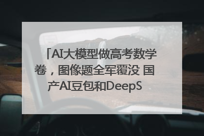 AI大模型做高考数学卷，图像题全军覆没 国产AI豆包和DeepSeek均得分144