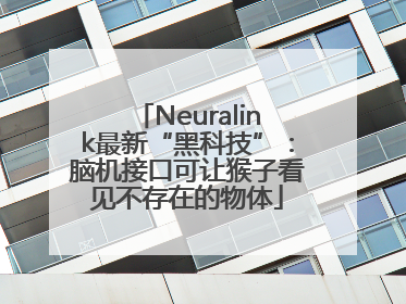 Neuralink最新“黑科技”：脑机接口可让猴子看见不存在的物体